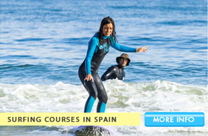 surfing courses in spain